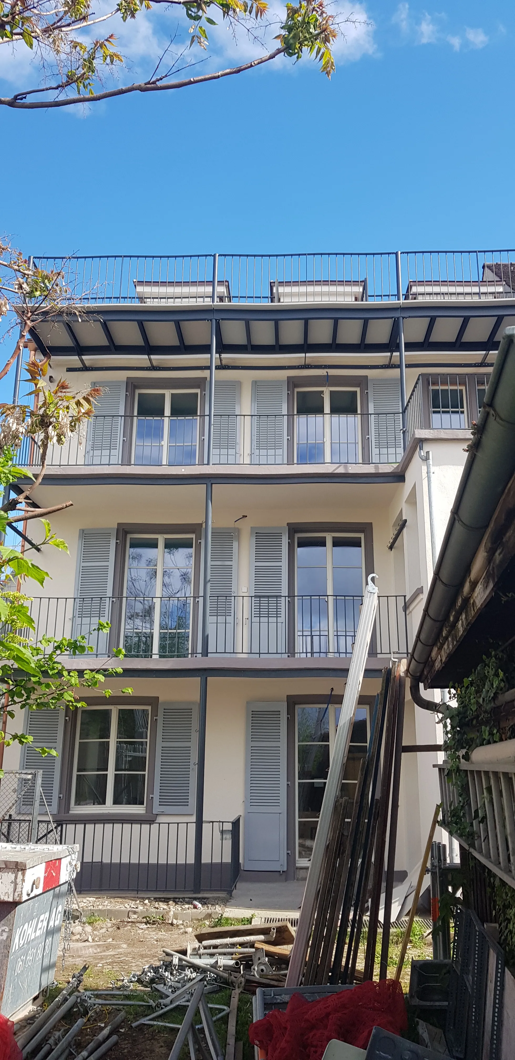 Bild 2 Totalsanierung Mehrfamilienhaus, Riehen