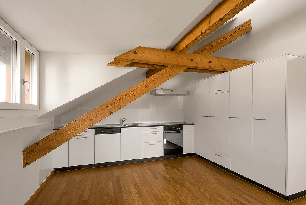 Bild 2 Ausbau Dachgeschoss Mehrfamilienhaus, Allschwil
